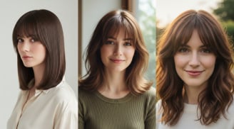 Tóc ngang vai “lên ngôi”: 5 kiểu vừa dễ chăm vừa giúp gương mặt trẻ hơn