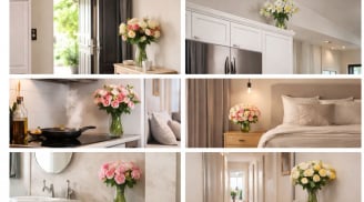 Vị trí không nên đặt bình hoa trong nhà: Tránh hao tài, rối khí, mất sinh khí