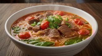 Trời lạnh mà có bát bún này thì đúng chuẩn: Thơm ấm, dễ nấu, ai ăn cũng thích