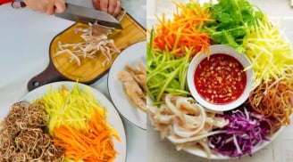 Bí quyết trộn nộm, gỏi giòn ngon, đậm đà, để lâu không bị chảy nước