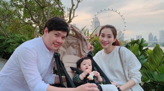 Hoa hậu Đặng Thu Thảo hiếm hoi khoe bố mẹ chồng quyền lực