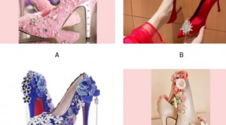 Trắc nghiệm tâm lý: Chọn 1 đôi giày để biết sau khi kết hôn bạn là công chúa, hoàng hậu hay nữ hoàng