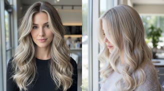 Gợi ý màu nhuộm che tóc bạc chơi Tết: Đẹp tự nhiên, không lo lộ tóc mới