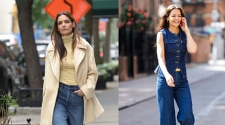 Katie Holmes và những công thức diện quần jeans giúp phụ nữ U50 vẫn trẻ trung, thời thượng