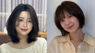 Làm mới diện mạo đón Tết 2026 với tóc ngắn cho mặt tròn