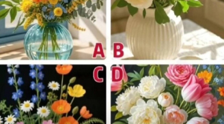 Trắc nghiệm tâm lý: Chọn 1 bó hoa để biết người ấy có phải bạn đời định mệnh của bạn