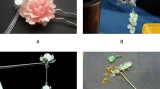 Trắc nghiệm tâm lý: Chọn 1 trâm cài tóc theo trực giác để khám phá con người thật