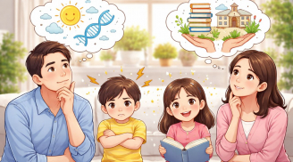  Cha mẹ sinh con trời sinh tính: Bạn có tin không?