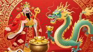 Sau 12h ngày 23 tháng Chạp, Táo quân về trời, 3 tuổi đổi vận giàu sang, tiền về tứ phía