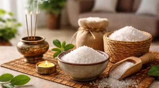 Cuối năm dùng muối xả xui theo người xưa: 5 cách làm đơn giản mà nhiều nhà vẫn giữ