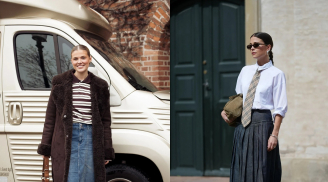 3 cách phối chân váy denim dài giúp phong cách trở nên hiện đại và dễ ứng dụng trong năm 2026