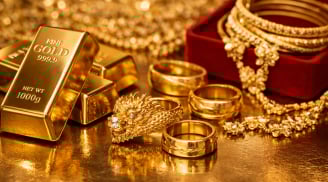 Bảng giá vàng 9999 24K 18K SJC DOJI PNJ hôm nay 13/2/2026