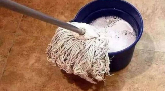 Lau dọn nhà ngày Tết: Mẹo lau sàn sạch không để lại vết, bóng đẹp suốt 1 tuần