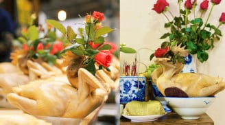 Mẹo luộc gà cúng Tết da vàng ruộm, giòn dai, không bị nứt