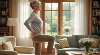 Sau 60 tuổi, nếu hoàn thành 3 động tác này trong 1 phút: Cơ thể vẫn đang vận hành rất tốt