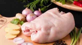 Bộ phận “tinh hoa” của con heo: Vừa rẻ vừa giàu collagen, hỗ trợ bổ huyết thanh phổi nếu ăn đúng cách