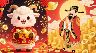 Gà gáy sang canh, đúng đêm Giao thừa, 3 tuổi nhận lộc Thần Tài, năm mới tiền vào như nước