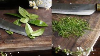 Mẹo thái lá chanh đều tăm tắp, mỏng như sợi chỉ