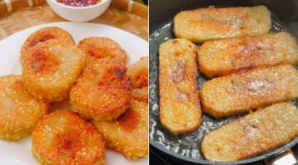 Cách rán bánh chưng không cần dùng dầu mỡ, ăn hoài không ngán