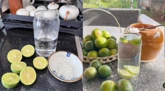 Uống nước chanh muối theo cách này giúp nhuận tràng, thải độc, giúp giảm cân nhanh