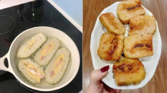 Rán bánh chưng đừng chỉ dùng dầu ăn: Thêm 1 nguyên liệu này để vỏ giòn rụm, trong mềm dẻo, ăn không hề ngấy