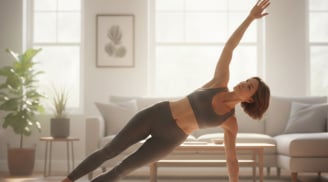 Giảm mỡ bụng dưới sau tuổi 50: 2 bài tập buổi sáng đơn giản giúp vòng eo gọn hơn mỗi ngày