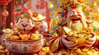Đúng ngày vía Thần Tài mùng 10 tháng Giêng: 3 tuổi tiền đến bất ngờ, lộc đổ dồn, biết nắm bắt dễ giàu to