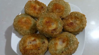 Cách rán bánh chưng giòn rụm, không ngấm dầu mỡ, ăn nhiều không sợ tăng cân