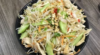 Cách làm nộm gà xé phay ăn hoài không ngán