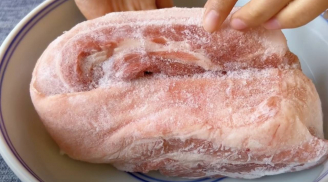 Rã đông thịt siêu tốc chỉ 10 phút: Mẹo đơn giản giúp thịt đông cứng mềm nhanh, không mất chất dinh dưỡng