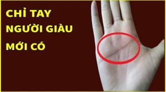 4 dấu hiệu trên bàn tay chứng tỏ bạn cực kỳ may mắn giàu có