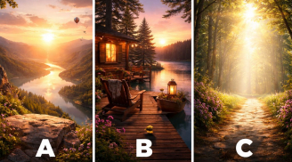 Quiz: Chọn hình ảnh yêu thích sẽ tiết lộ bạn đang ở giai đoạn nào của cuộc đời và vận trình sắp tới