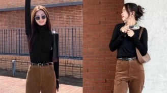 Quần nâu lên ngôi: lựa chọn thay thế hoàn hảo cho trắng và đen mùa lạnh