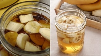 Cách làm giấm chuối thơm ngon chỉ cần 4 nguyên liệu, thành công ngay từ lần đầu