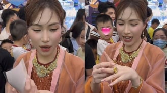 Hòa Minzy được tặng '6 cây vàng'