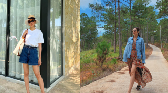 Tăng Thanh Hà lăng xê 3 món đồ denim phong cách sành điệu