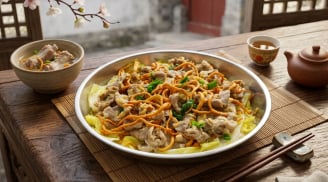 Món cải thảo hấp thịt heo 4 nguyên liệu: 15 phút là xong, mềm ngọt bất ngờ, ăn một miếng là mê