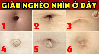 Nhìn tướng rốn biết tương lai bạn giàu sang hay nghèo khổ