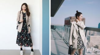 Công thức mix blazer và váy hoa giúp phong cách mùa xuân thêm thanh lịch