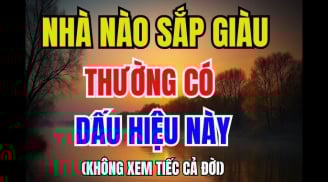 3 dấu hiệu báo trước nhà bạn sắp may mắn