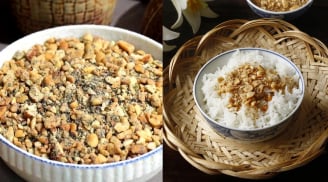 Mẹo làm muối vừng lạc để lâu không hôi dầu, lúc nào cũng thơm ngon như mới