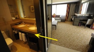 Bật đèn nhà vệ sinh khi ngủ qua đêm trong khách sạn, bạn sẽ nhận được lợi lớn