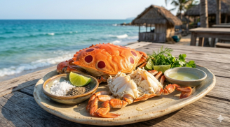 Loài cua có hoa văn lạ ở Phú Quý: Nhìn một lần là nhớ, ăn một lần là tìm lại