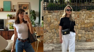 5 cách phối áo thun chuẩn phong cách Pháp: tối giản nhưng vẫn toát lên vẻ sang trọng