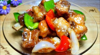 Cách làm sườn xào chua ngọt mềm tan, ăn hoài không chán