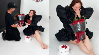 Khánh Thi bật khóc vì hành động đặc biệt của Phan Hiển