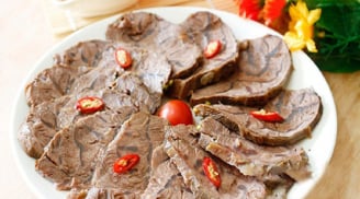 Cách luộc bắp bò nhanh, ngon mềm, không hề bị dai