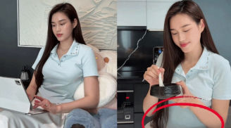 Hoa hậu Đỗ Thị Hà vướng nghi vấn đang mang thai con đầu lòng