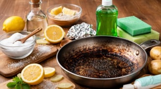Nồi chảo cháy đen đừng vội bỏ: 6 mẹo đánh bóng nhanh, sạch bong chỉ sau vài phút