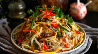 Cách xào miến ngon, mềm tơi, không bị dính: Cực đơn giản ai cũng làm được